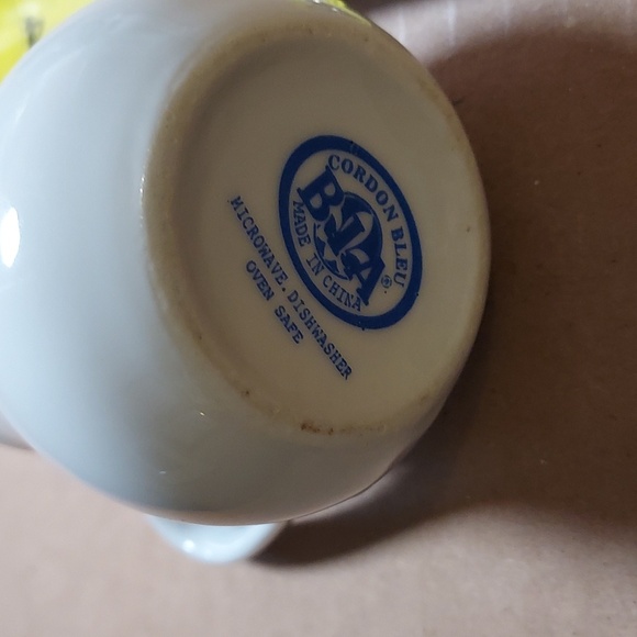 Cordon Bleu Creamer Pitcher White Porcelain China Bundle Of 3 Vintage - Picture 9 of 13